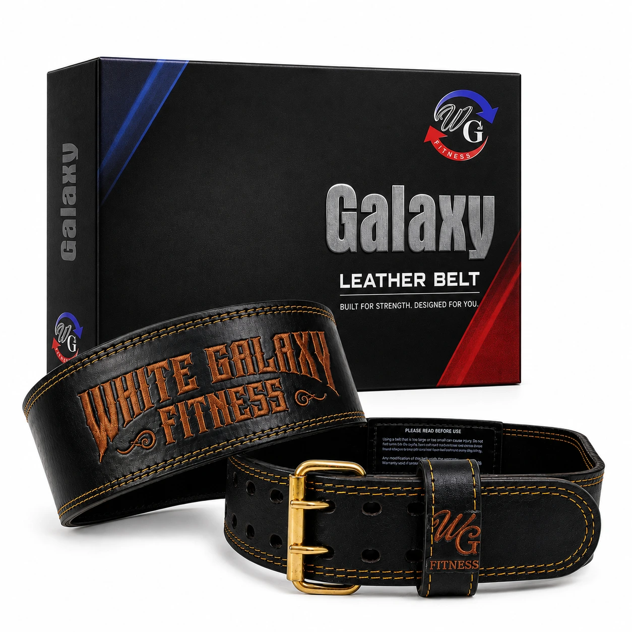 Leather Belt Colored Letter Image 4
