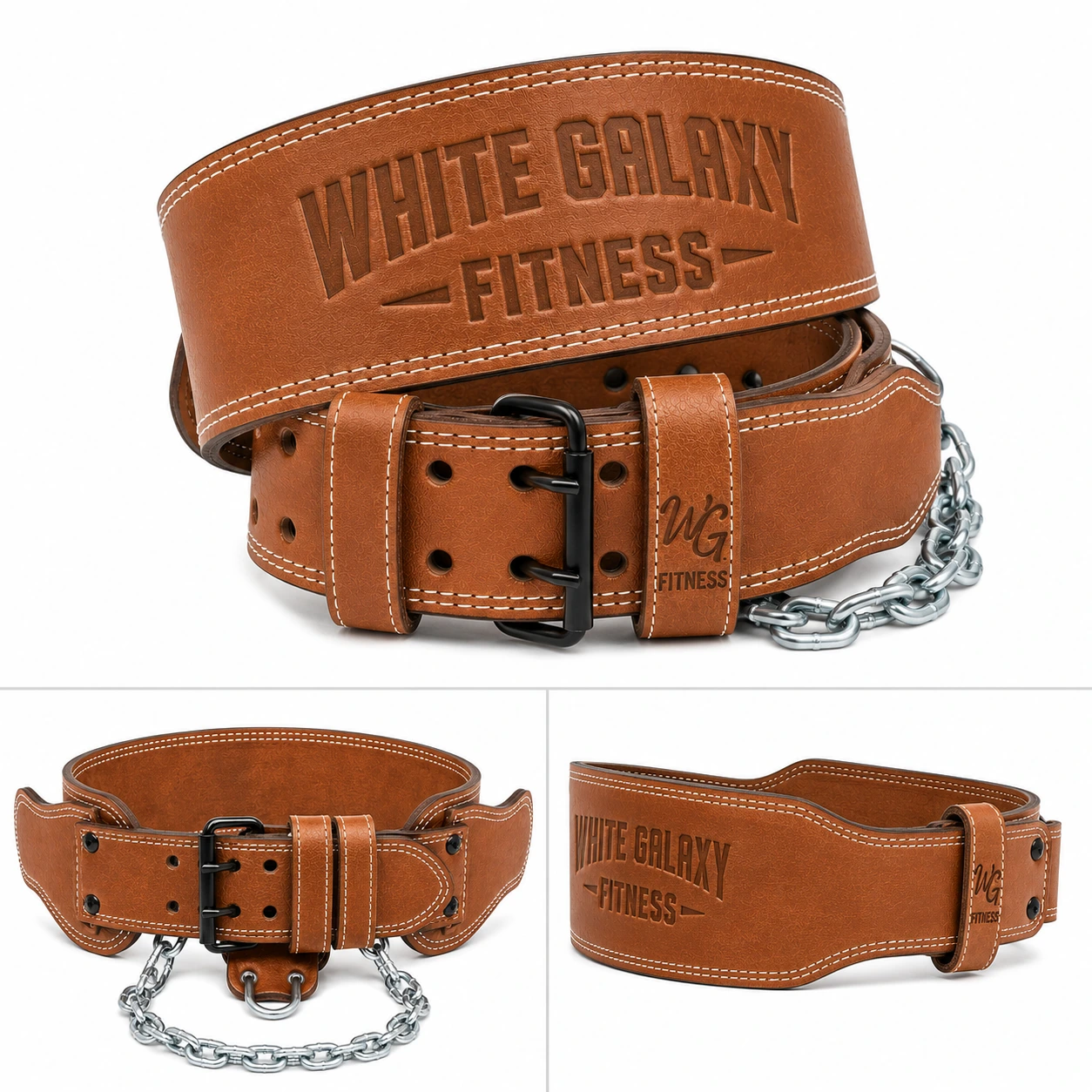 Leather Dipping Belt Image 3