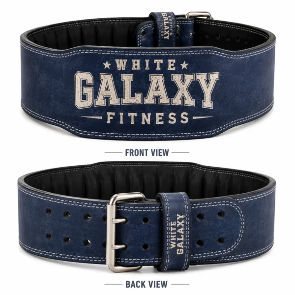 Leather weightlifting belt 2 600x600